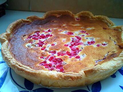 recette Tarte aux groseilles