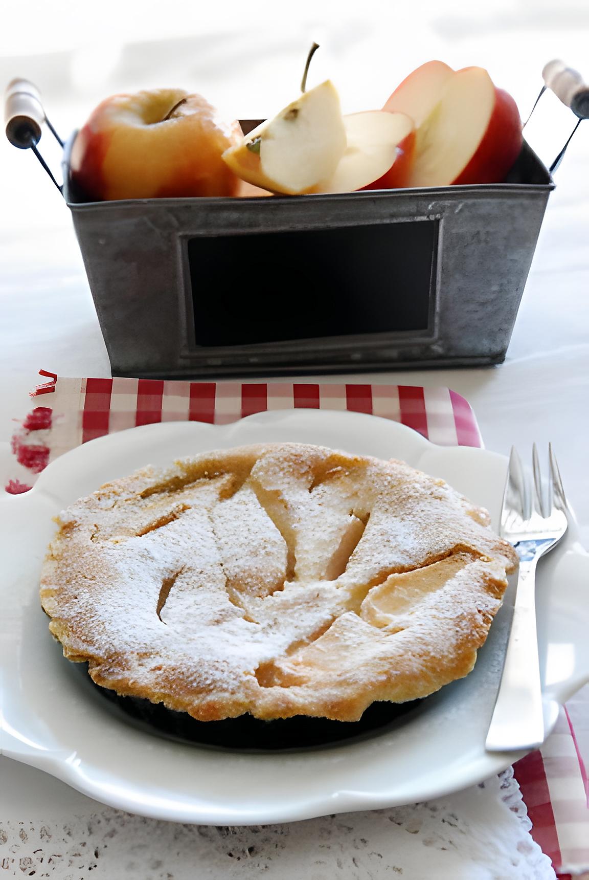 recette Tarte aux pommes normande selon Julia Child