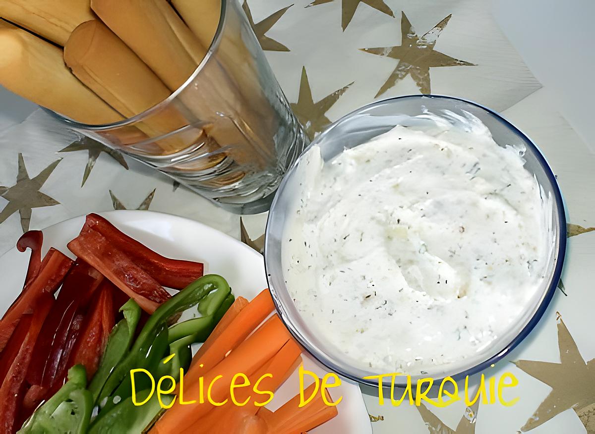 recette Dip au yaourt - Haydari
