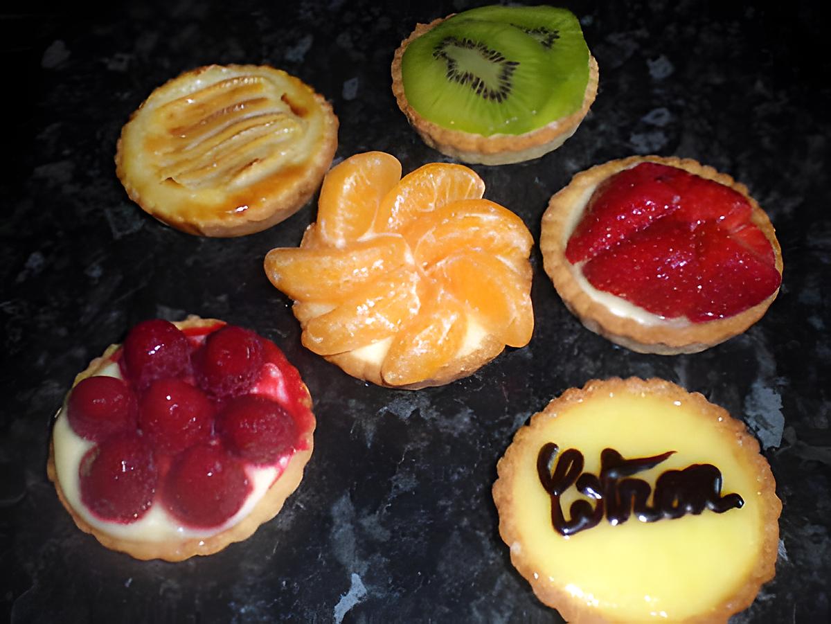 recette tartelettes aux fruits