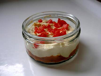 recette VERRINE SUR TROIS COULEURS