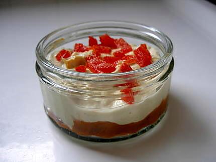 recette VERRINE SUR TROIS COULEURS