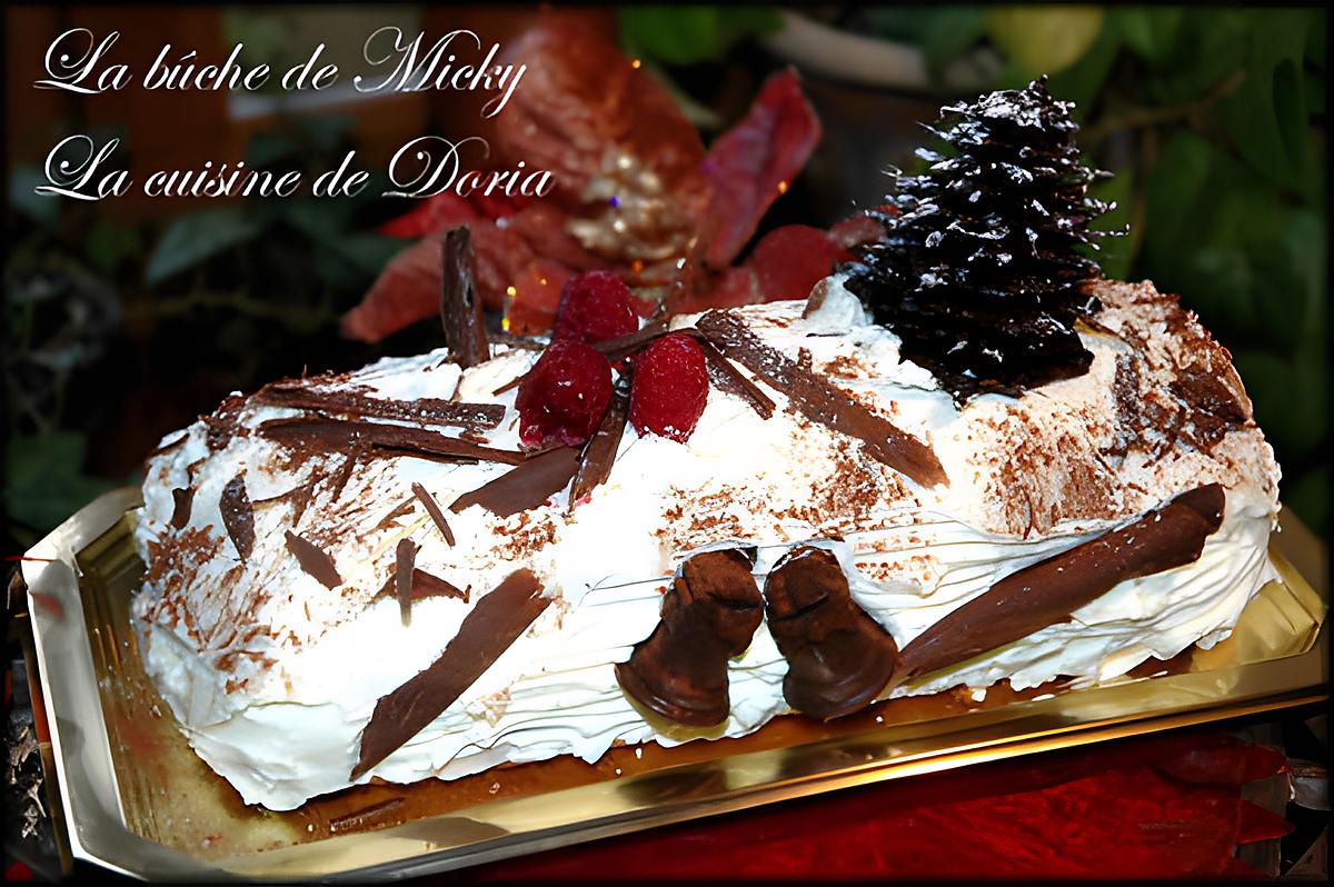 recette La bûche de Micky