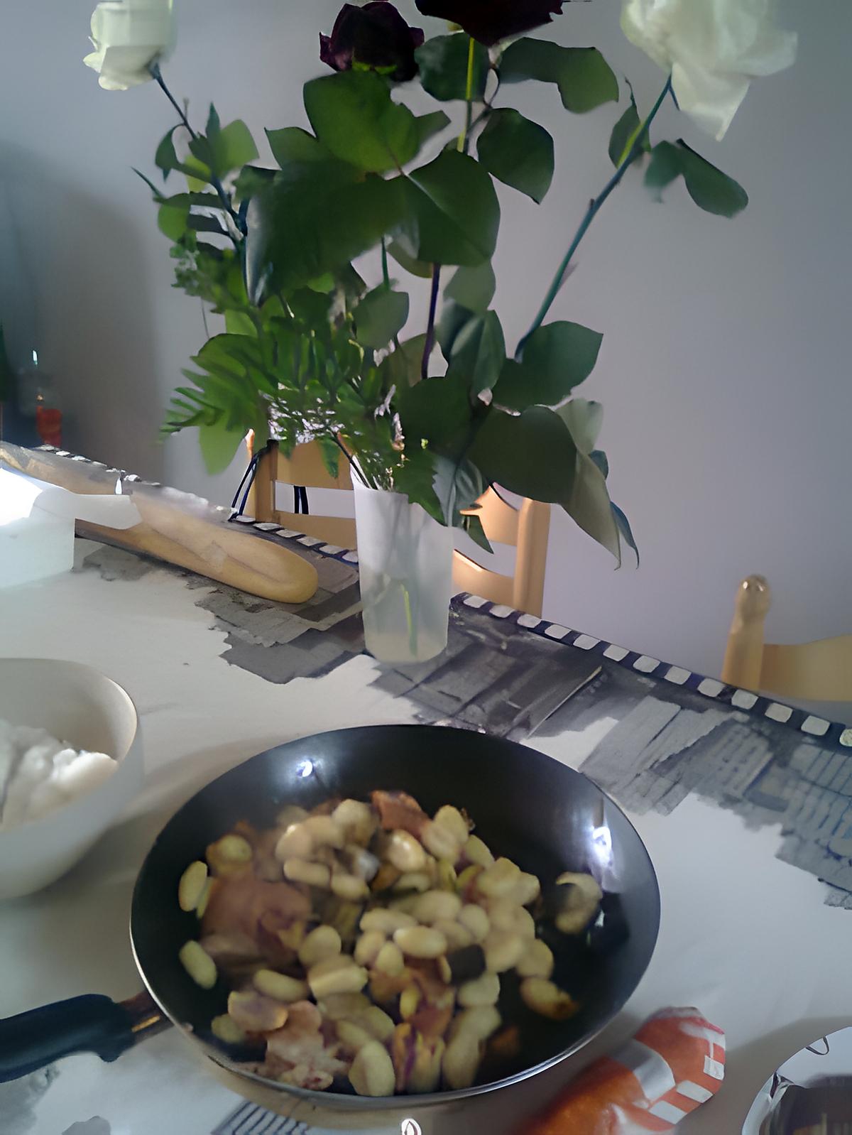 recette gnocchis aubergine asperges sauvage