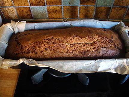 recette CAKE ARDECHOIS a la creme de marron et choco blanc