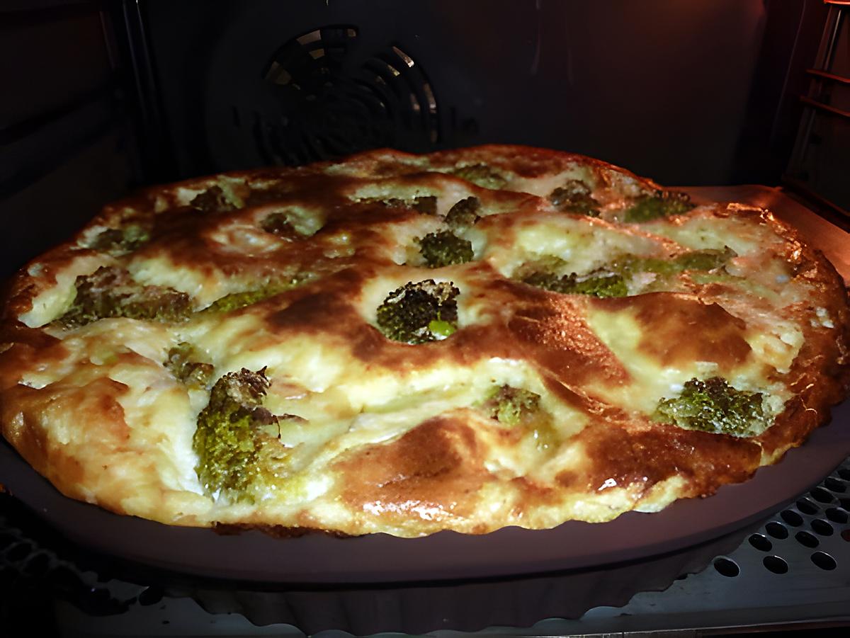 recette Quiche au roquefort et brocolis WW