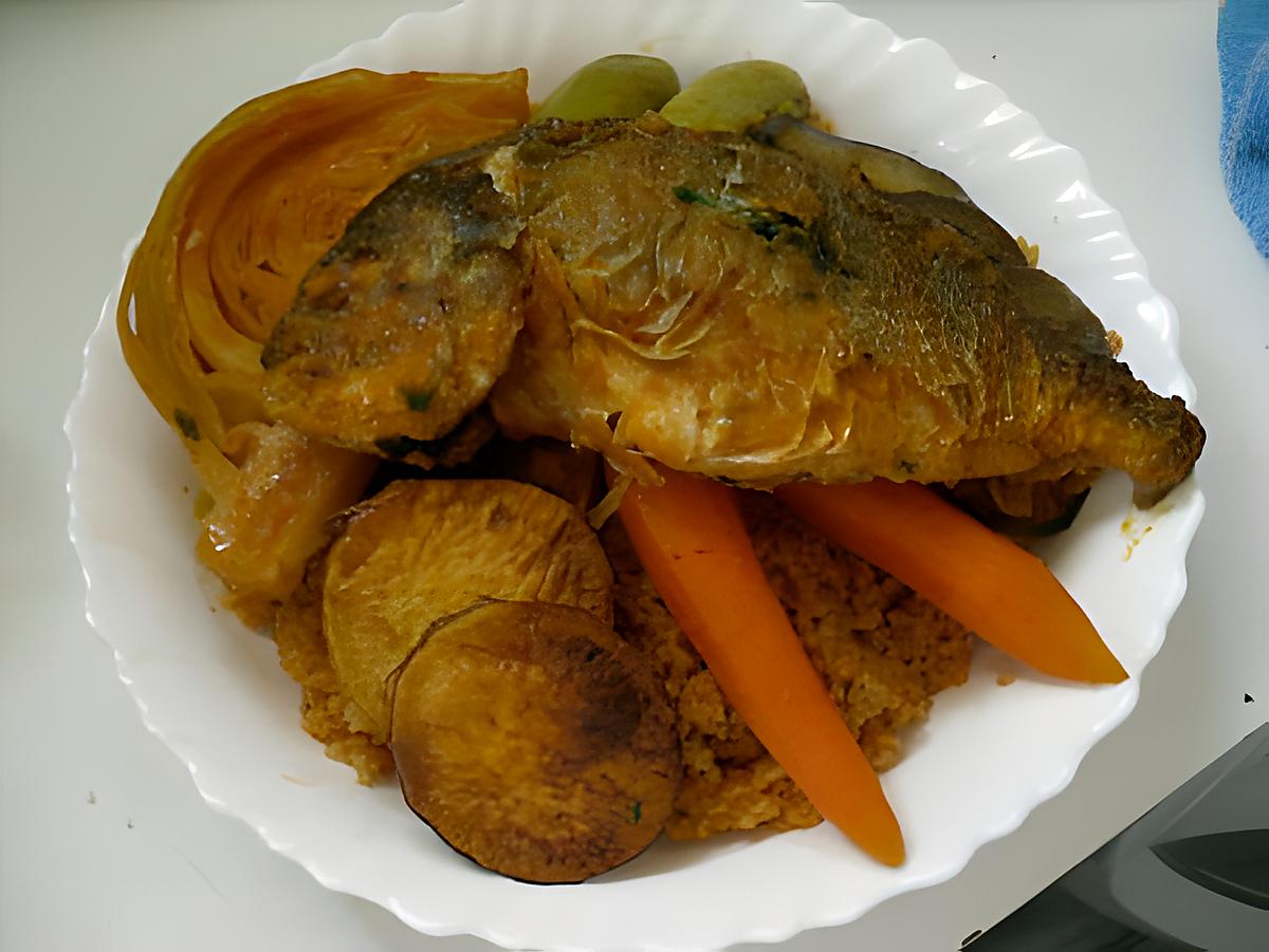 recette Tiep bou djenn (Riz au poisson)
