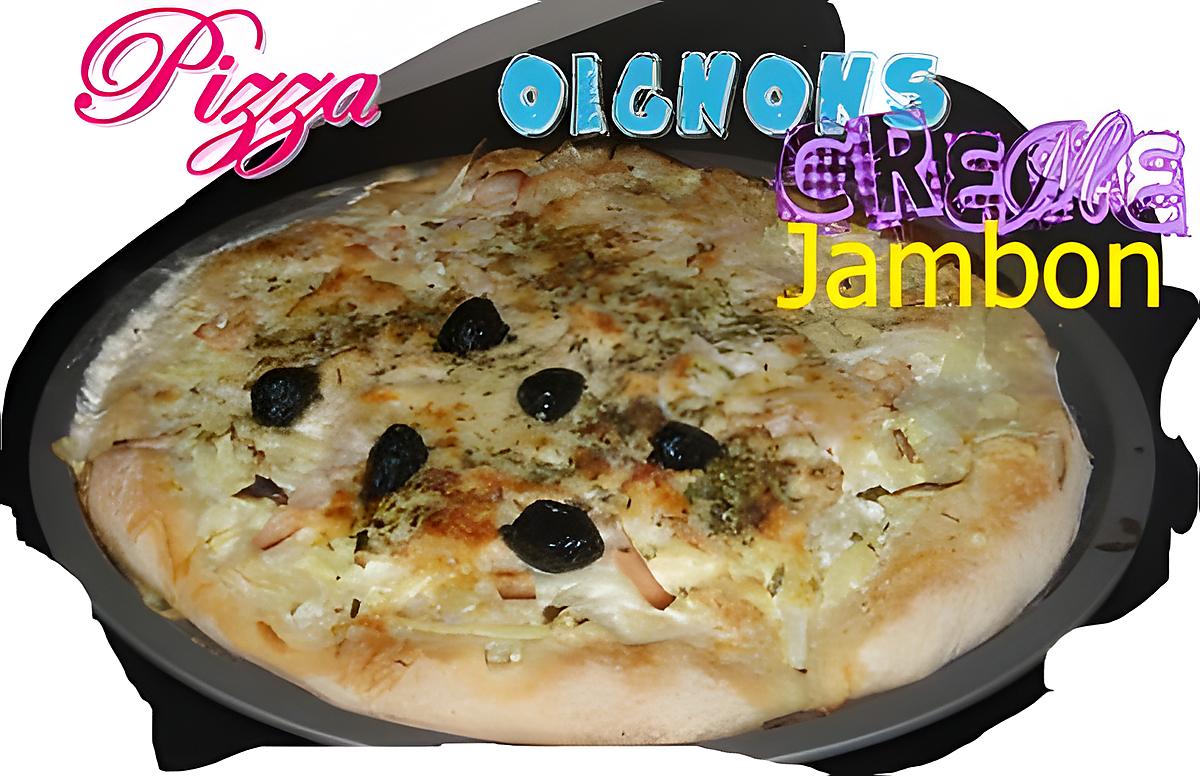 recette Pizza Blanche