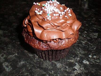 recette cupcake tout choco