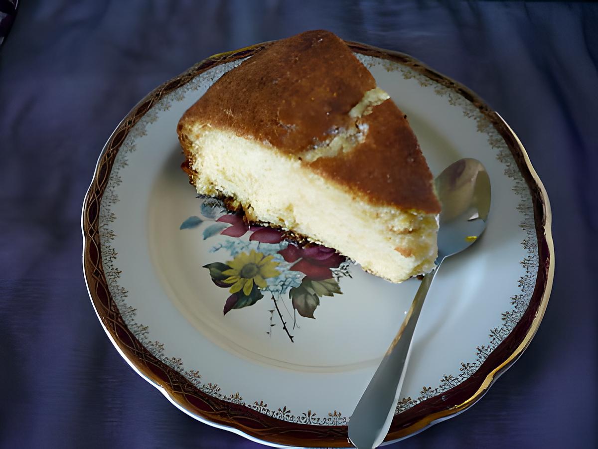 recette Gâteau mousseline au citron