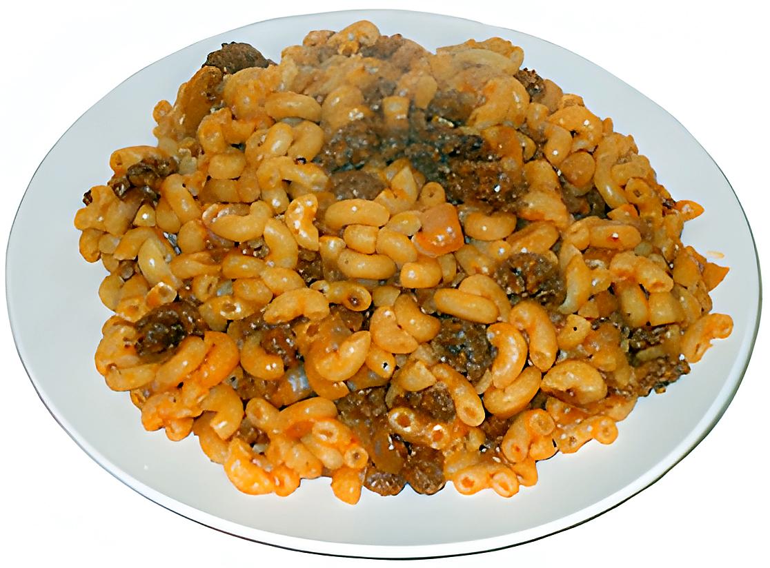 recette Macaroni à la Viande