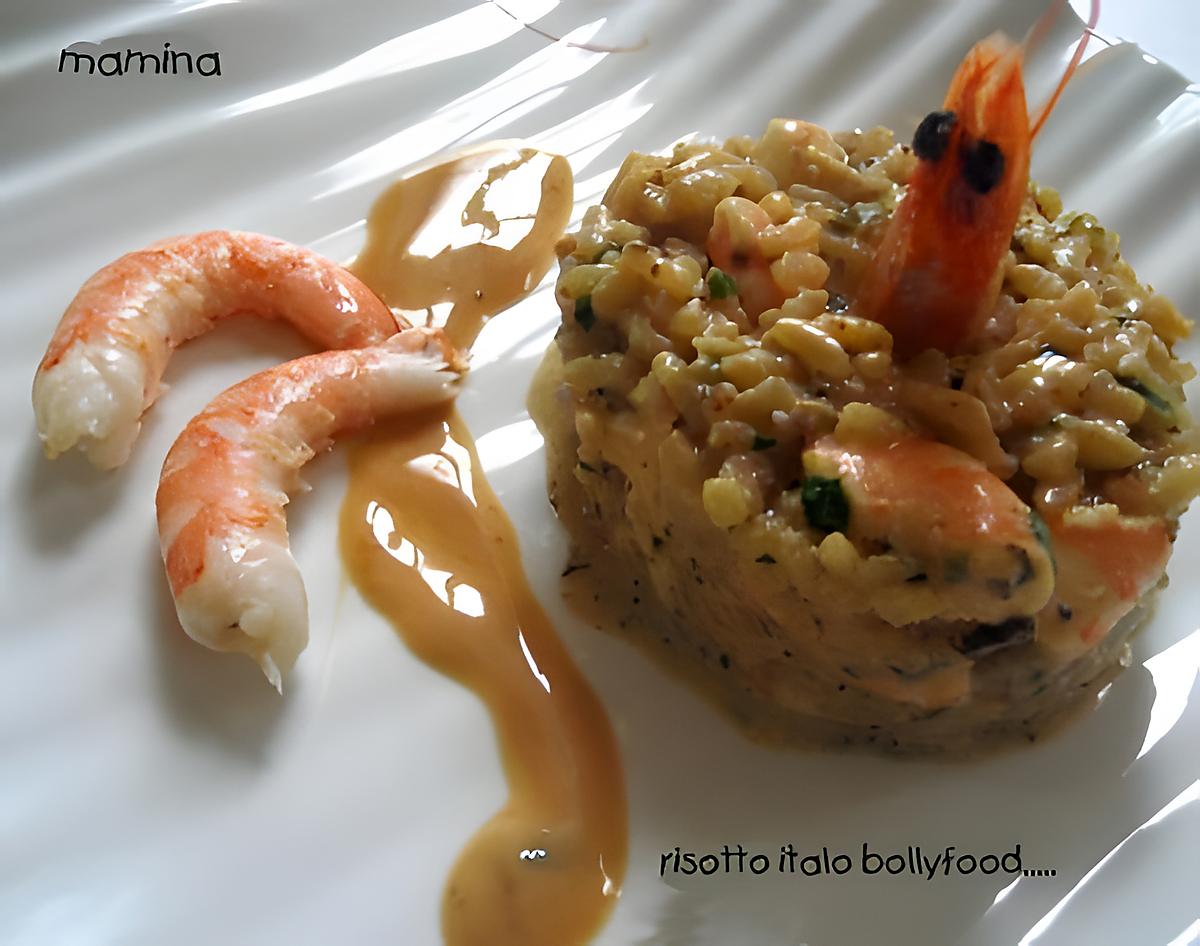 recette Risotto aux crevettes