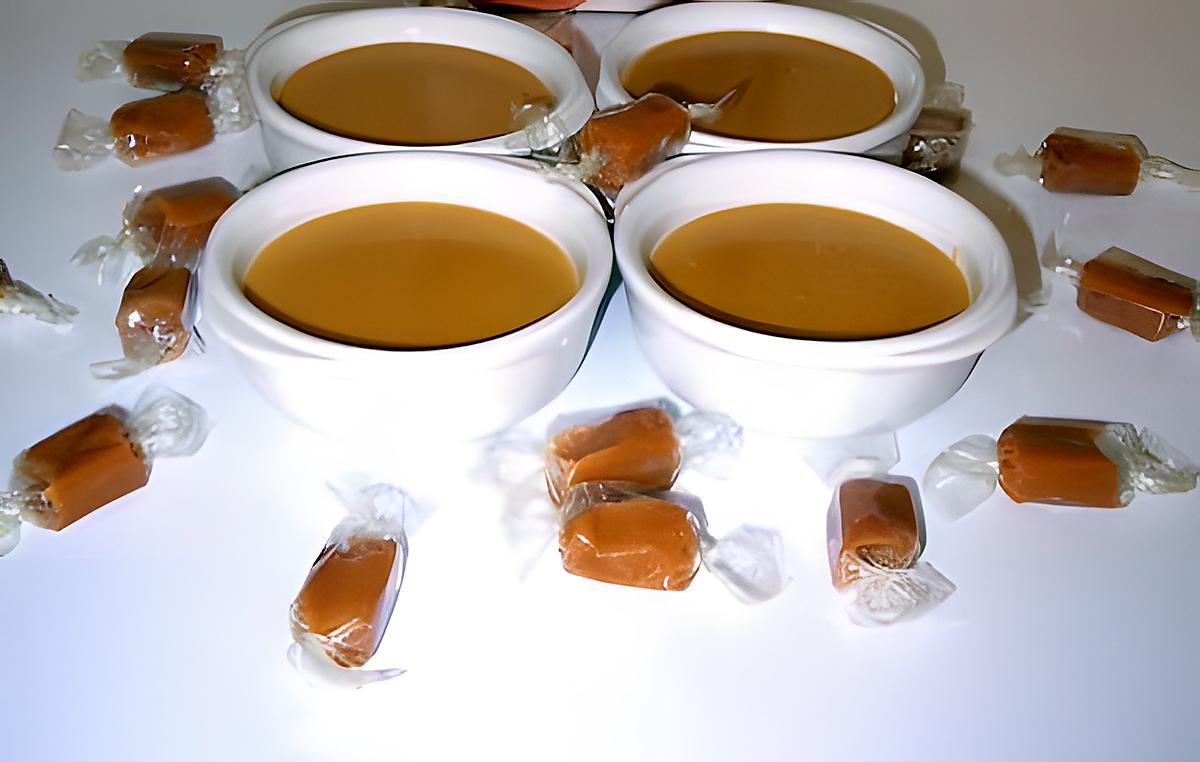 recette Petit pots de créme caramel au beurre salé