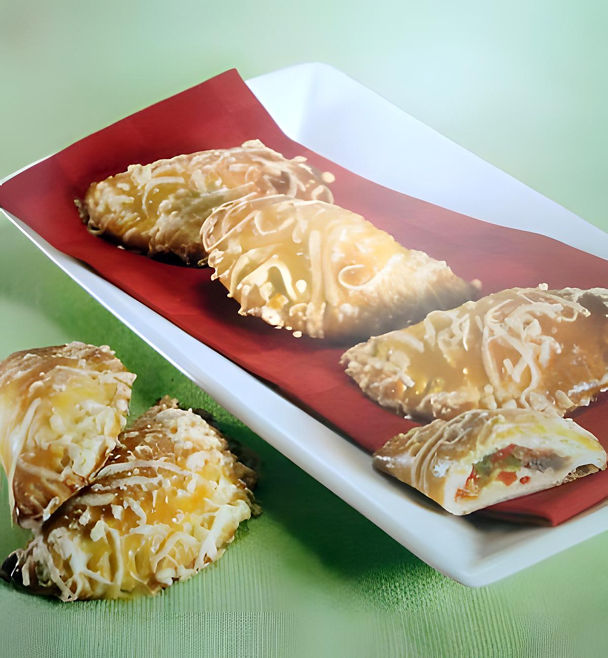 recette Minipizzas calzone