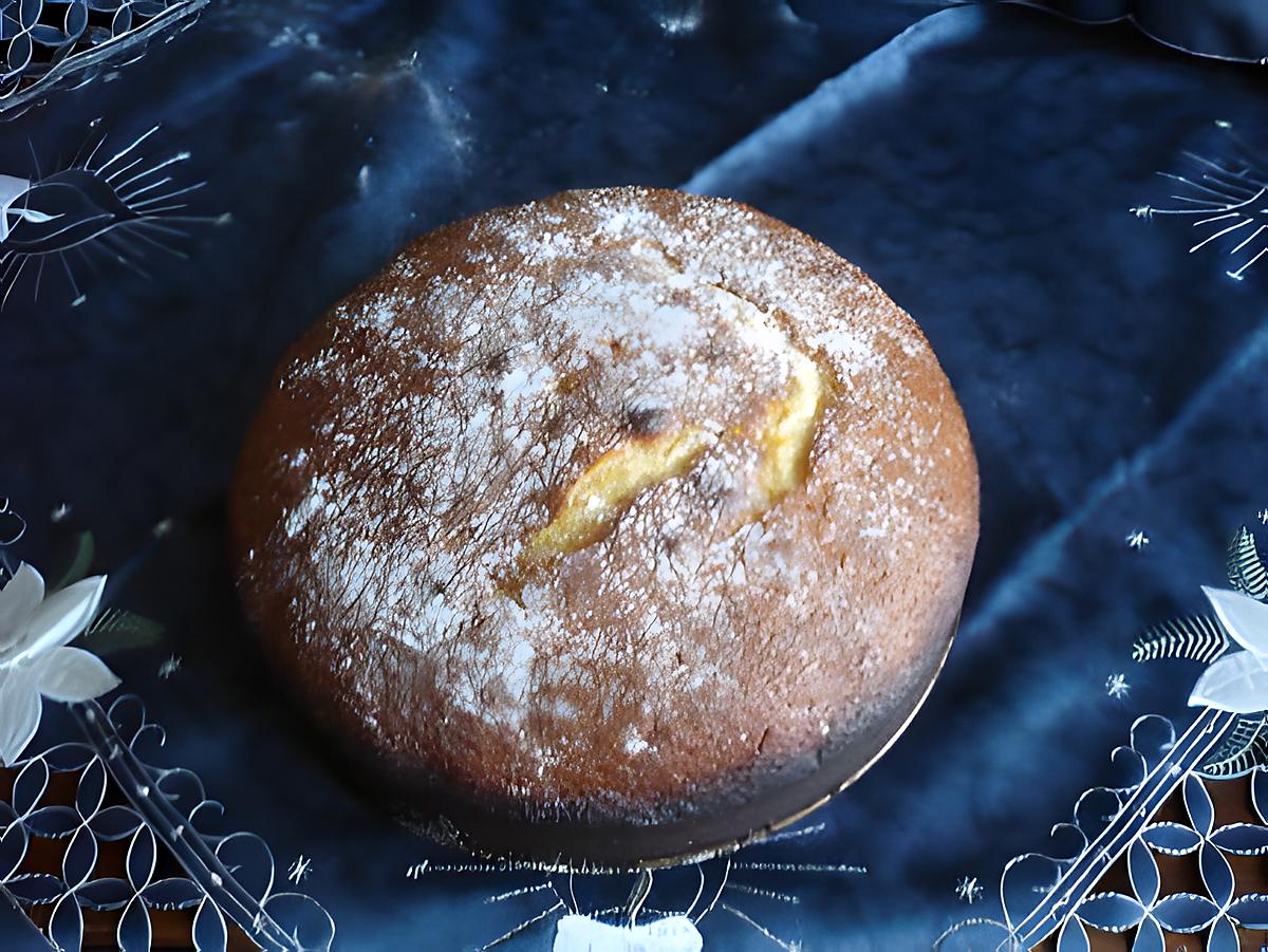 recette Gâteau au yaourt à la pêche