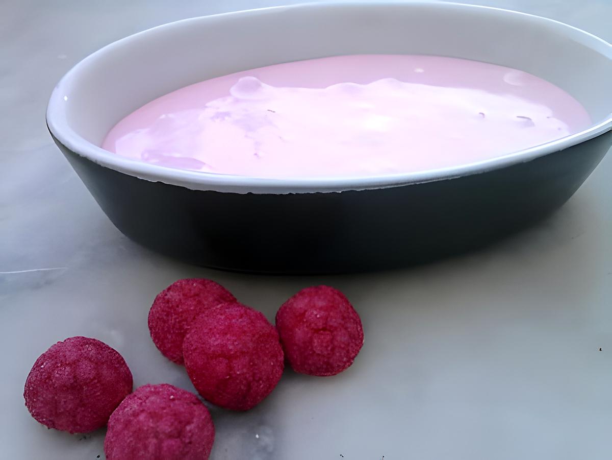 recette Glaçage rose au fraise Tagada ®