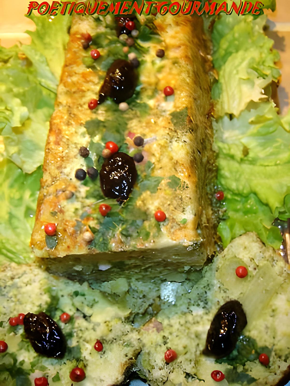 recette Terrine de brocolis au soja et parmesan