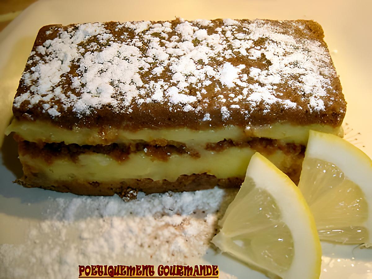 recette MILLEFEUILLES SPECULOOS ET CREME CITRON