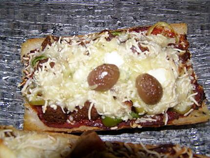 recette flute pizza