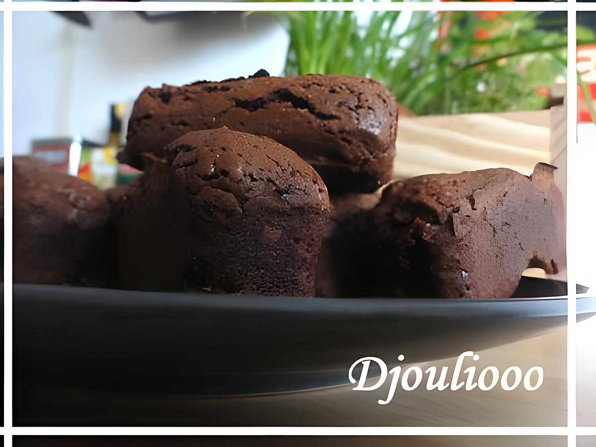 recette Mini-cakes extra fondants au chocolaaat