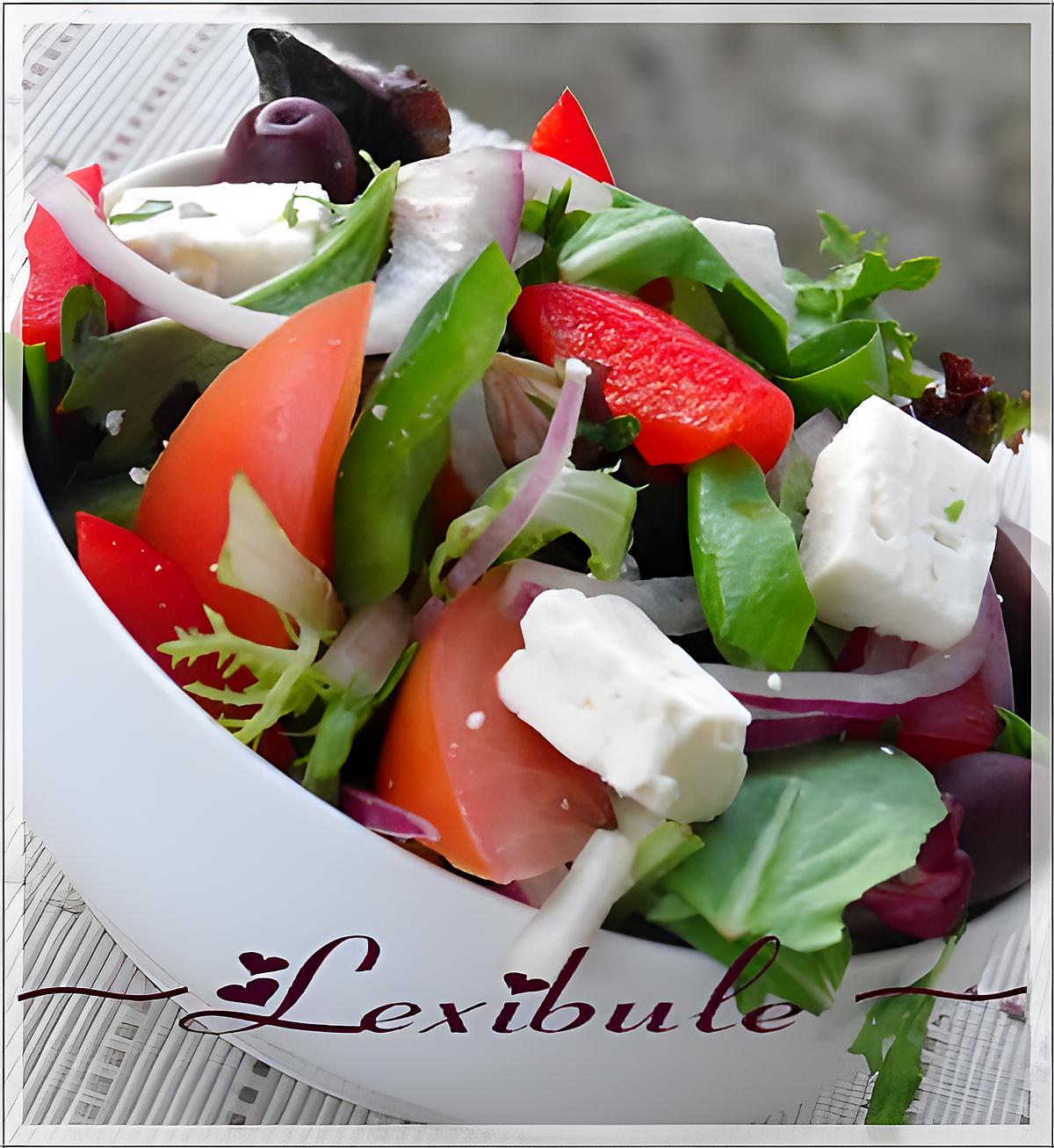 recette Salade grecque