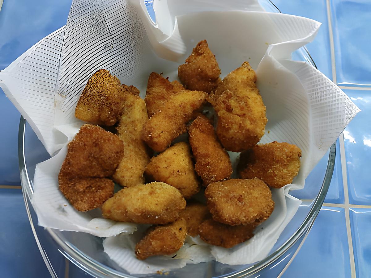 recette mes nuggets de dinde