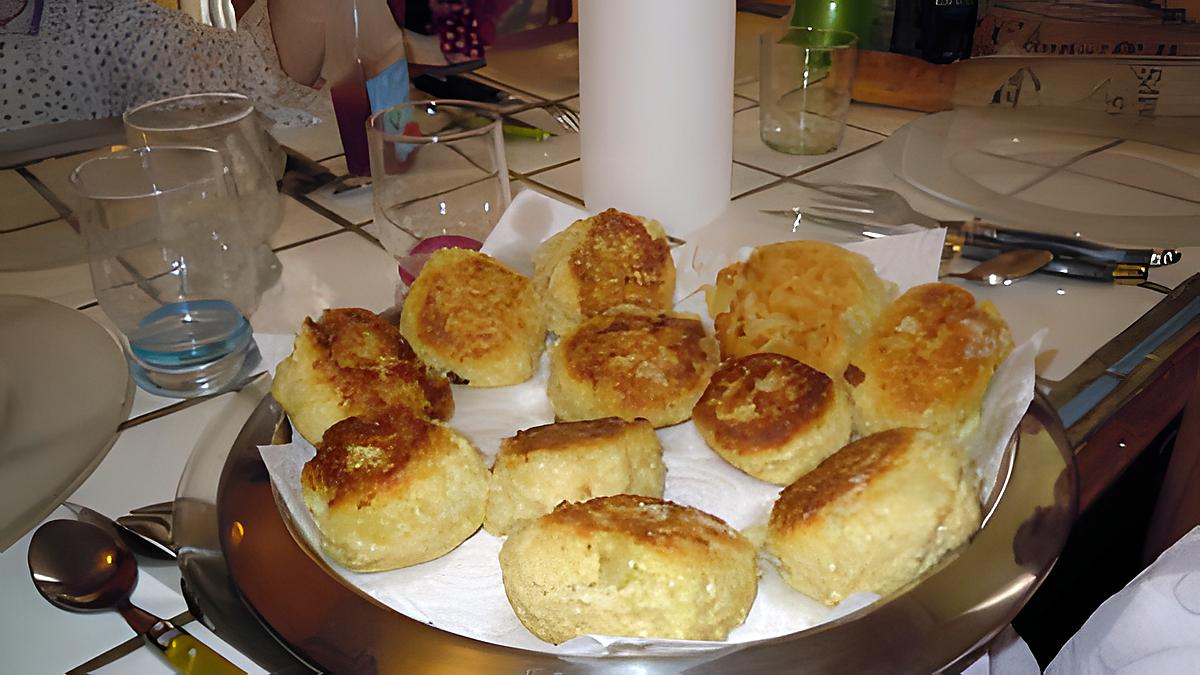 recette croquettes de pommes de terres / poulet