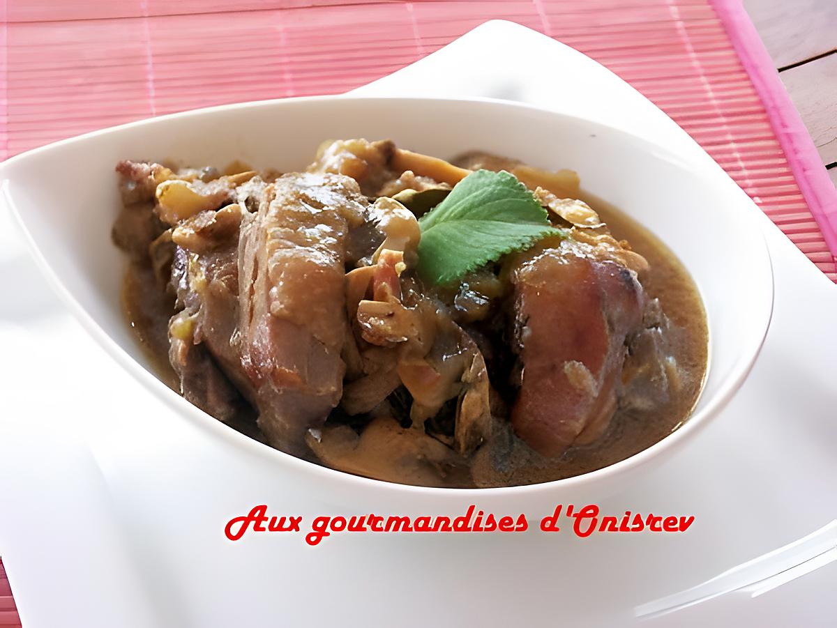 recette Coq au vin de Xérès