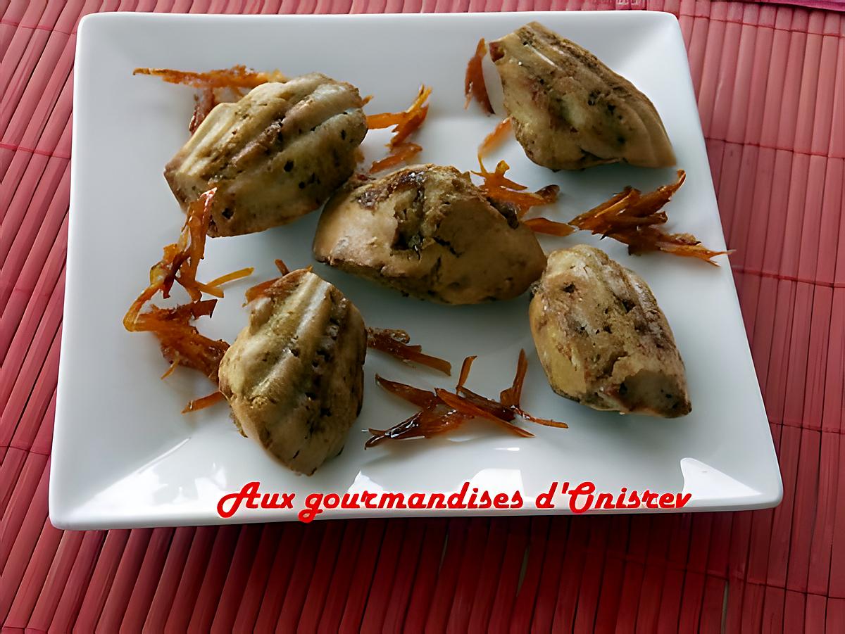 recette Madeleines au pralin