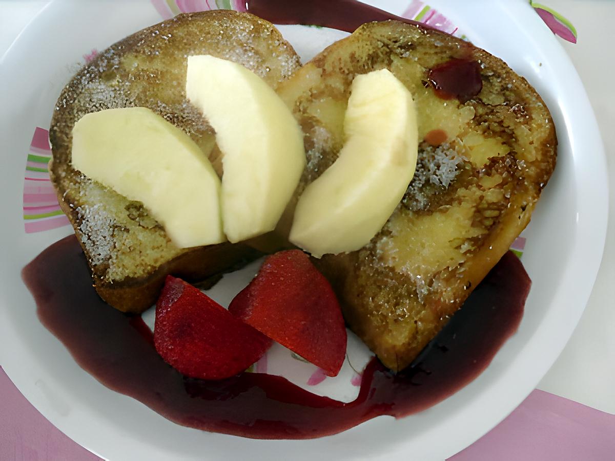 recette Pain perdu gourmand