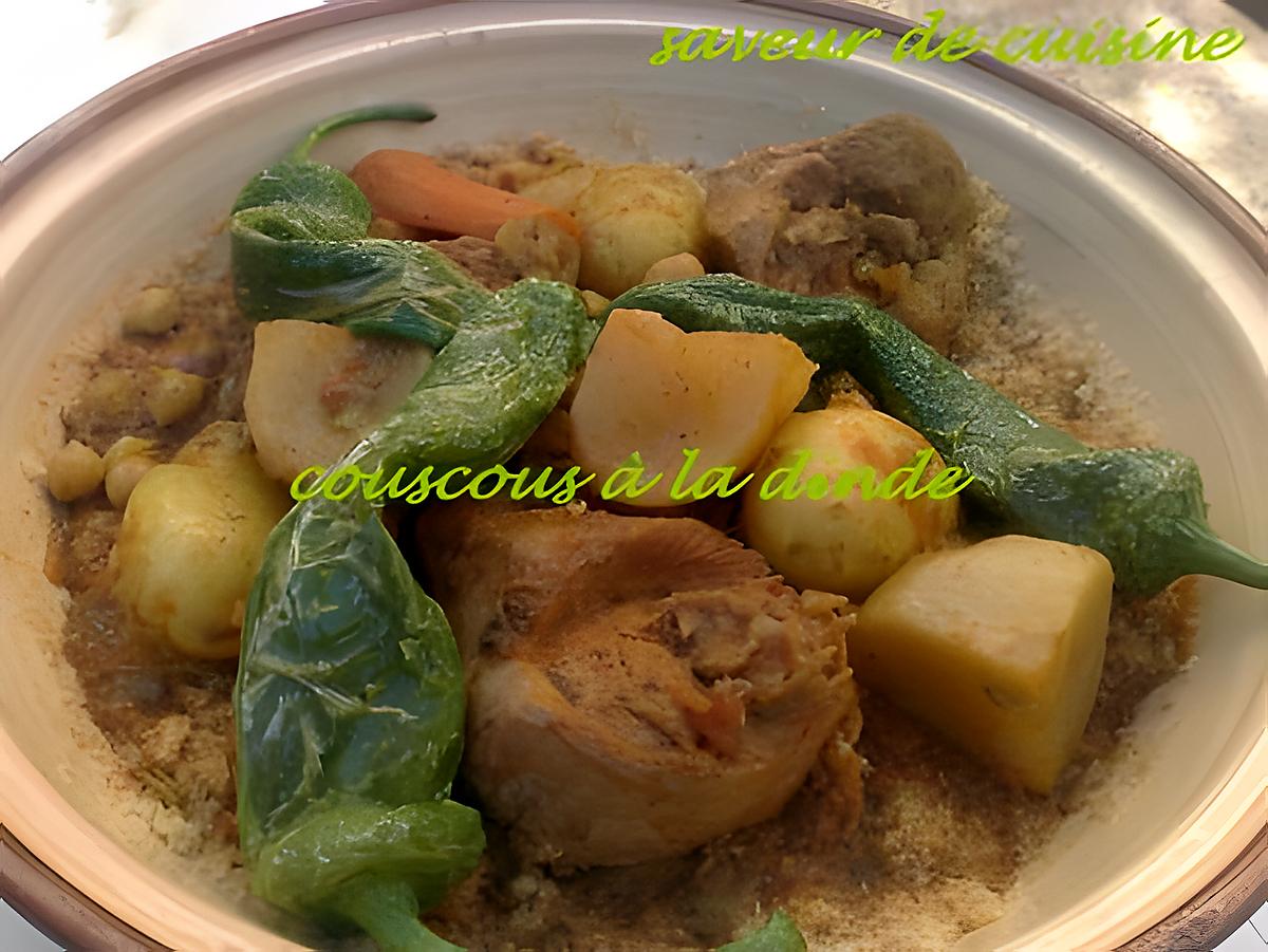 recette couscous tunisien: