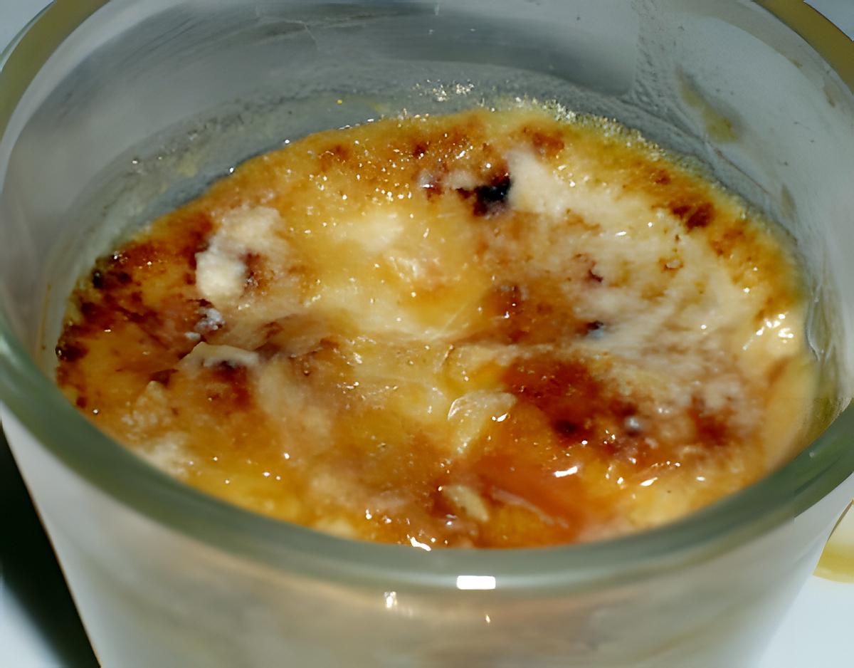 recette Crème brûlée au foie gras