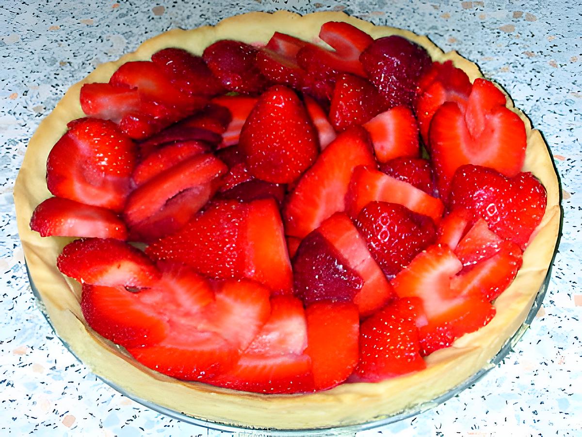 recette Tarte aux fraises et lemon curd