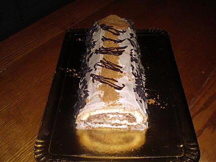 recette buche au speculoos