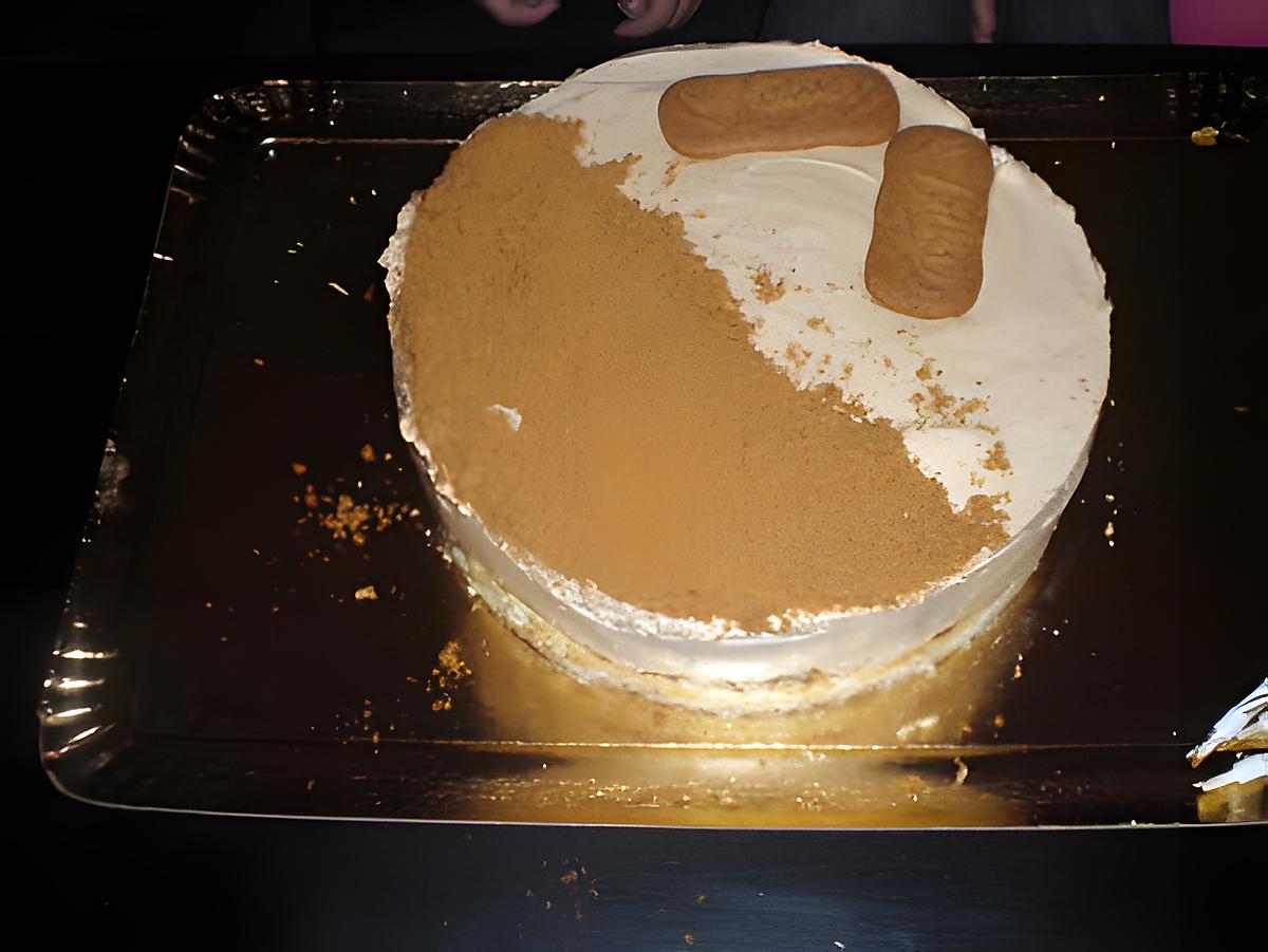 recette gateaux mousse spéculoos