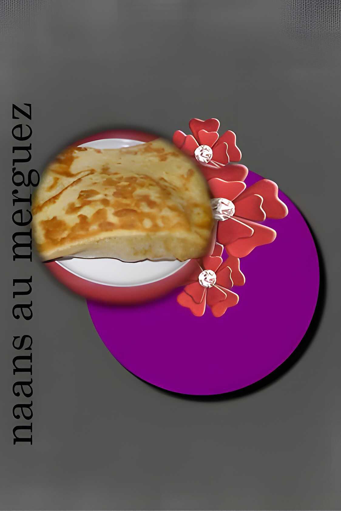 Recette de Naans au merguez Recette de Naans au merguez