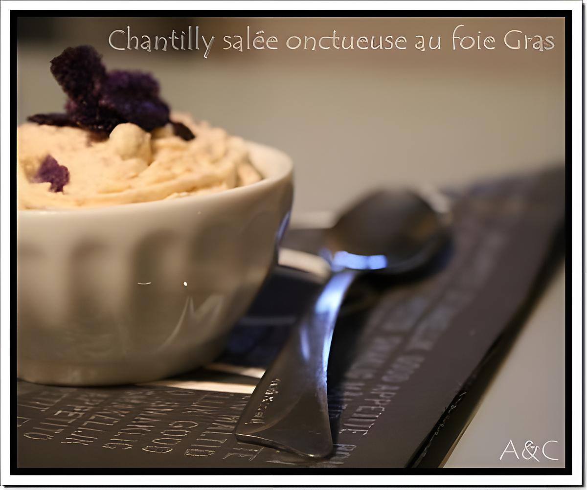 recette ** Amuse Bouches festives : Crème de lentilles  et sa chantilly au foie gras façon mini cappuccino **