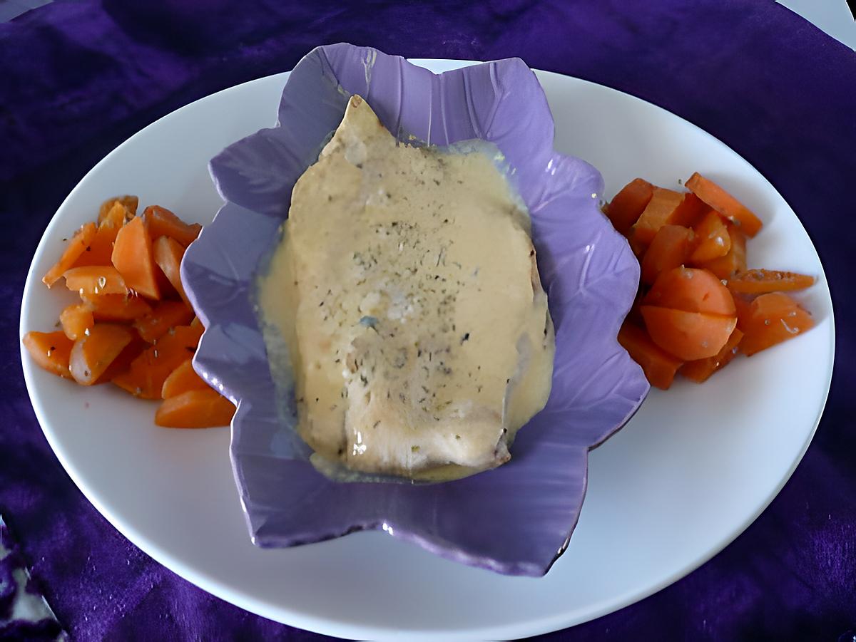 recette BLANCS DE POULET SAUCE MOUTARDE