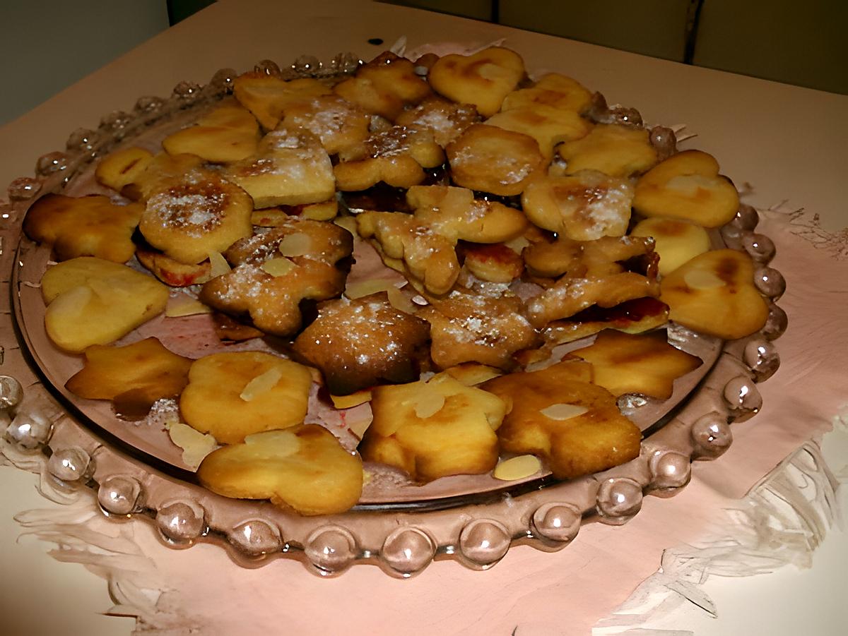 recette Petits sablés à la confiture et nature.