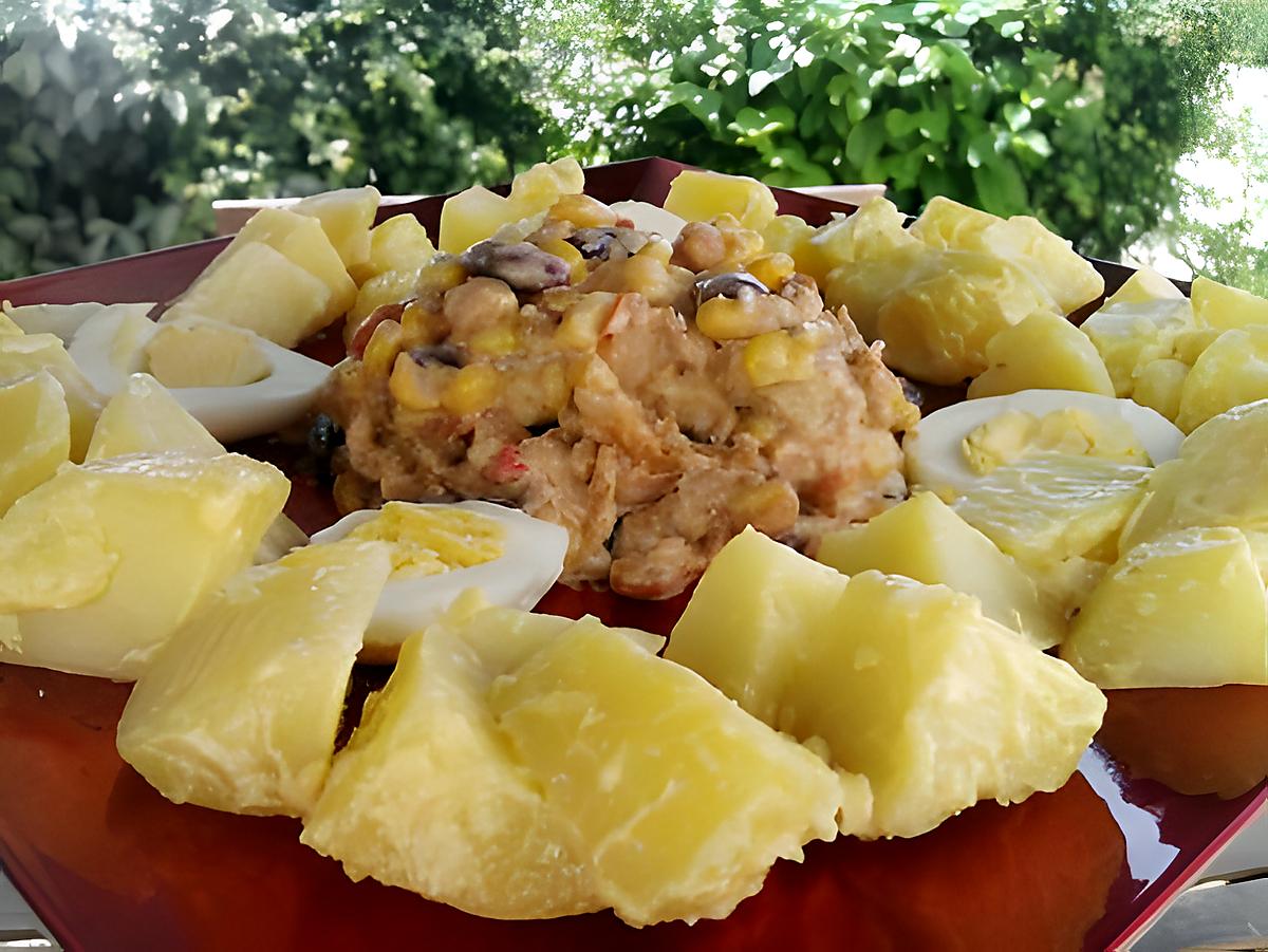 recette Salade de pommes de terre mexicaine