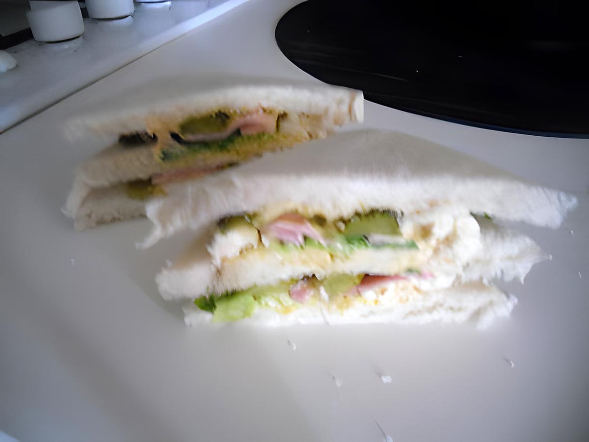 recette Club sandwich