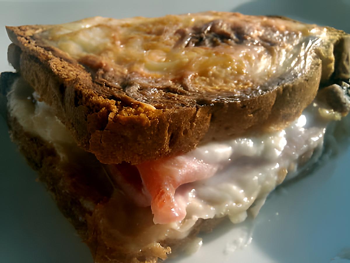 recette Croque monsieur gourmand