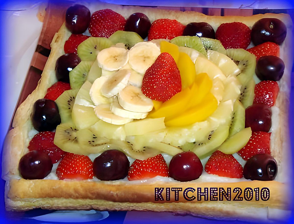 recette Tarte Touti Frutiiii