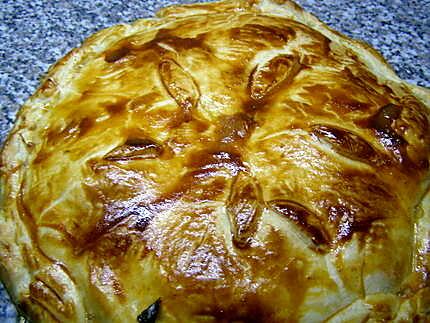 recette tourte pommes de terre 4 fromages