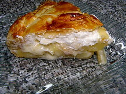 recette tourte pommes de terre 4 fromages