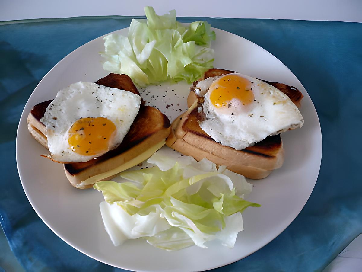 recette croque madame