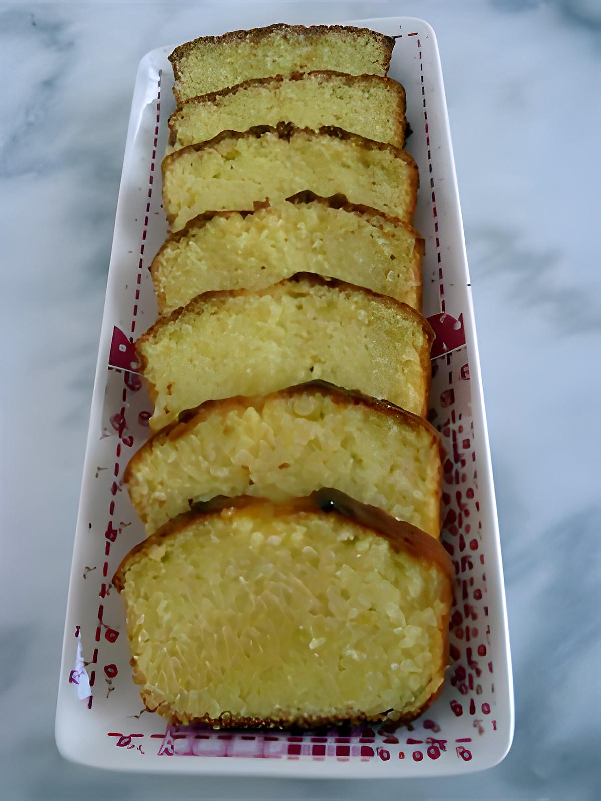 recette Cake tout doux au citron