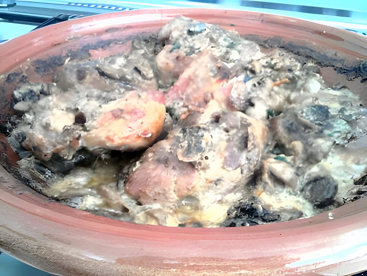 recette Osso bucco aux champignons et à la créme