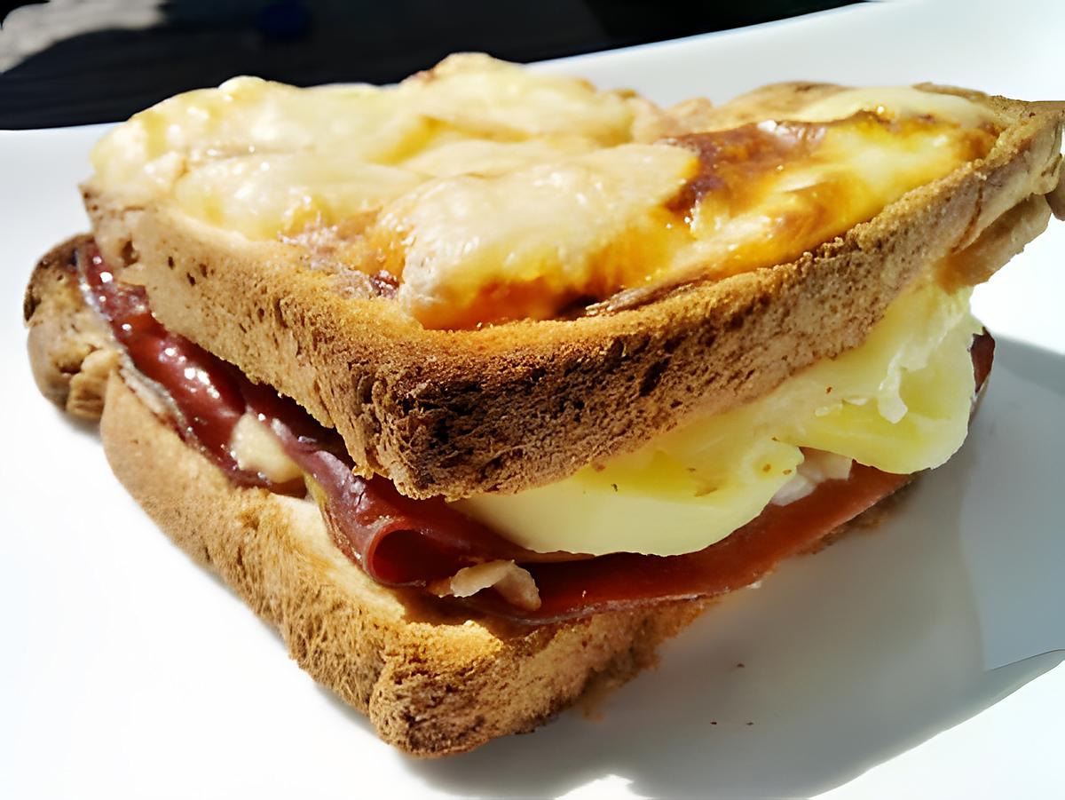 recette Croque monsieur raclette