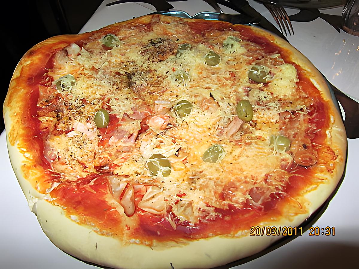 recette PIZZA